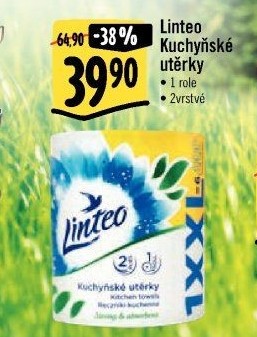 Utěrky kuchyňské 2vrstvé XXL Linteo
