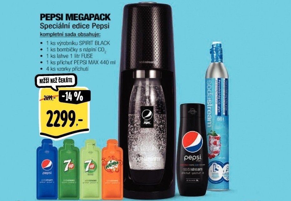 Výrobník sody Spirit Sodastream