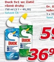 Gelový čistič WC Duck