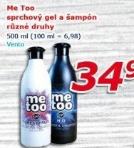Sprchový gel a šampon 2v1 Me Too