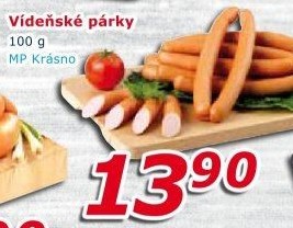 Párky vídeňské Krásno