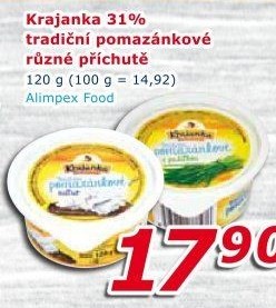 Tradiční pomazánkové Krajanka