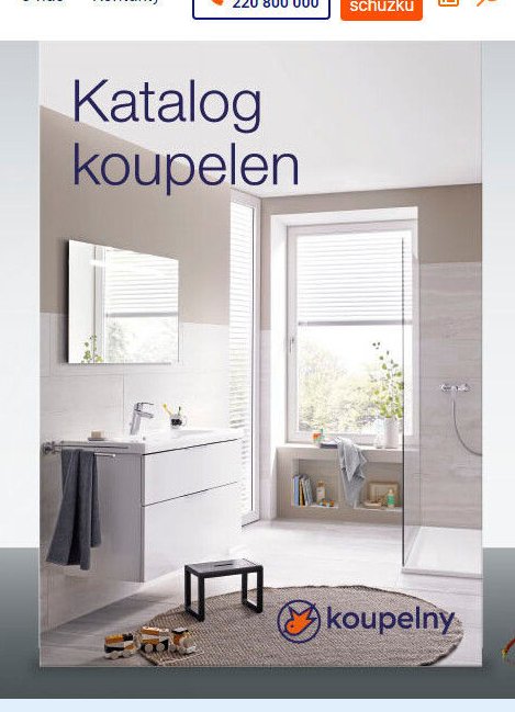 Katalog koupelen (hlavní vizuál) - KOUPELNY Ptáček akcniletaky.com