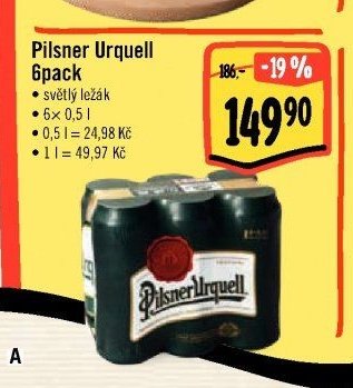 Pilsner Urquell 6pack