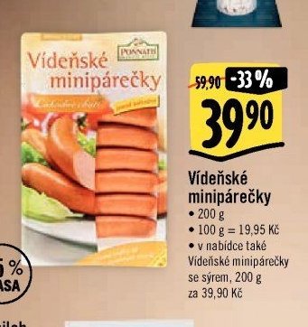 Vídeňské minipárečky
