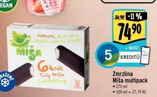 Zmrzlina Míša multipack