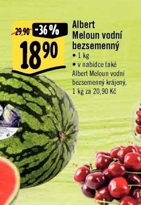 Albert Meloun vodní bezsemenný
