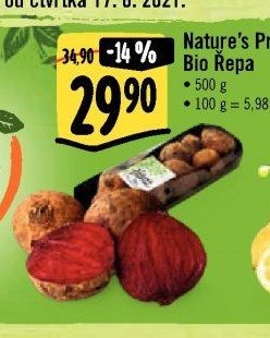 Nature's Promise Bio Řepa
