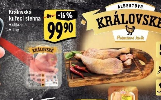 Královská kuřecí stehna