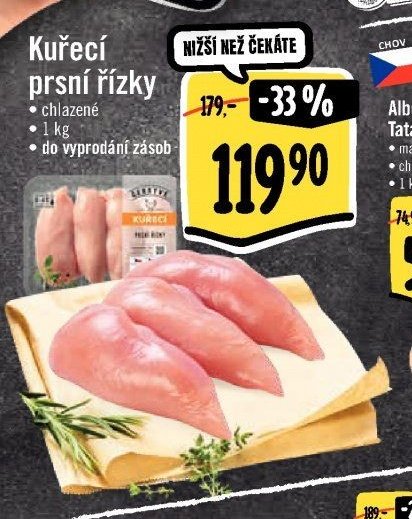 Kuřecí prsní řízky