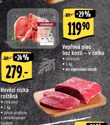 Vepřová plec bez kosti
