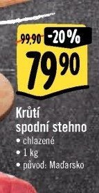 Krůtí spodní stehno