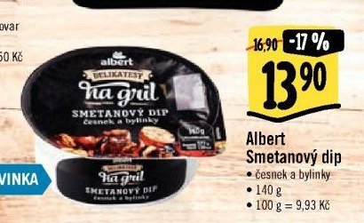 Albert Smetanový dip