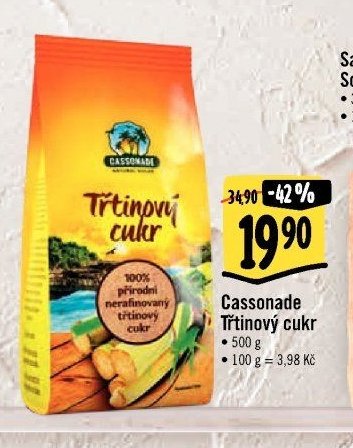 Cassonade Třtinový cukr