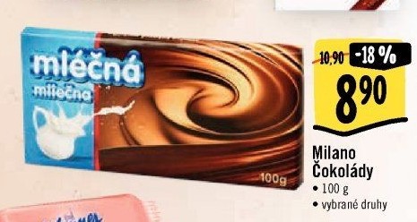 Čokoláda Milano