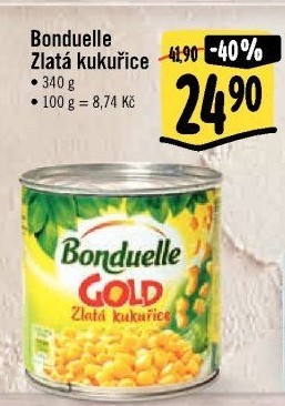 Kukuřice sterilovaná Gold Bonduelle