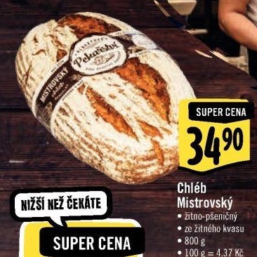 Mistrovský chléb Albert