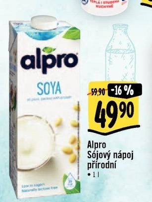 Nápoj sójový Alpro Soya