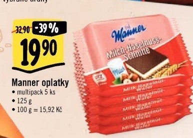 Oplatky Snack Manner