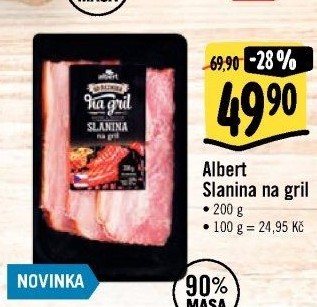 Slanina na gril Od řezníka na gril Albert