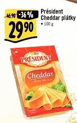 Sýr Cheddar Président