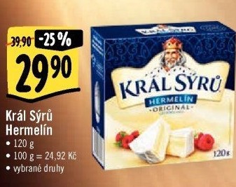 Sýr Hermelín Král sýrů
