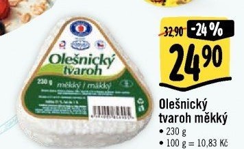 Tvaroh měkký Olešnický Moravia