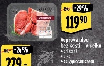Vepřová plec bez kosti Albert