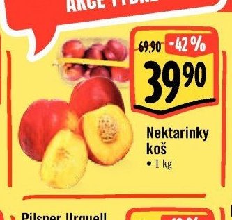 Nektarinky koš