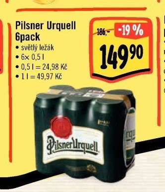 Pilsner Urquell 6pack