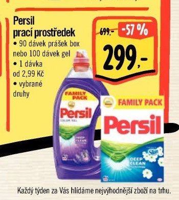 Persil prací prostředek