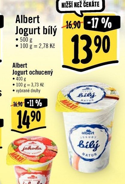 Albert Jogurt bílý 500 g
