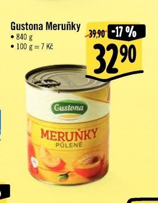 Gustona Meruňky 840 g