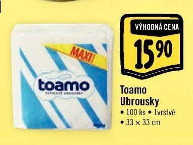 Toamo Ubrousky 100 ks