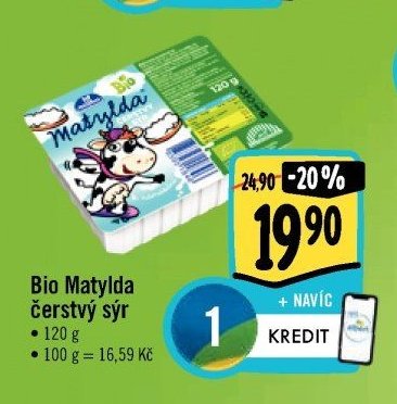 Bio Matylda čerstvý sýr