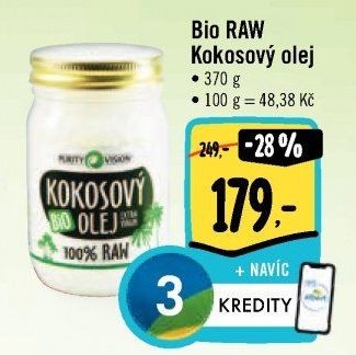 Bio RAW Kokosový olej