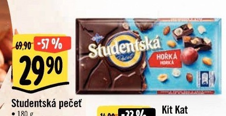 Čokoláda Studentská pečeť Orion