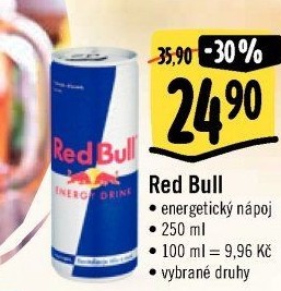 Energetický nápoj Red Bull