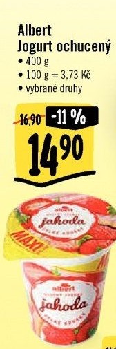 Jogurt ochucený Albert