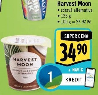 Jogurt rostlinný bio bez laktózy Harvest Moon