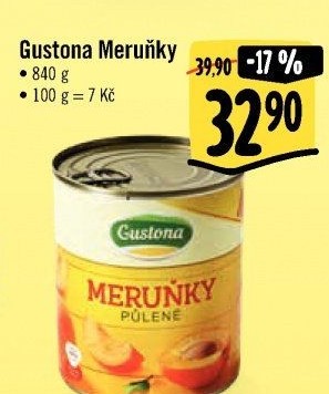 Kompot meruňky Gustona