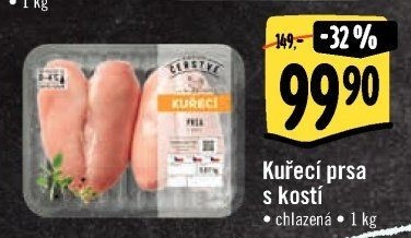 Kuřecí prsa s kostí Albert