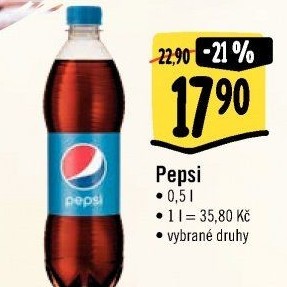 Limonáda Pepsi