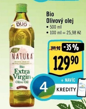 Olivový olej extra panenský bio natura Borges