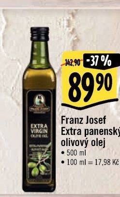 Olivový olej extra panenský Exclusive Kaiser Franz Josef