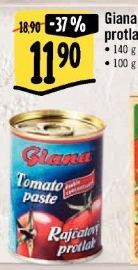 Rajčatový protlak Giana