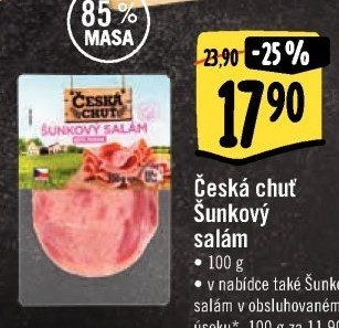 Šunkový salám Česká chuť