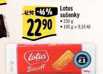 Sušenky Biscoff Lotus