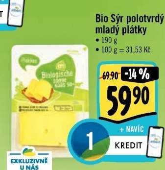 Sýr mladý bio Albert Heijn