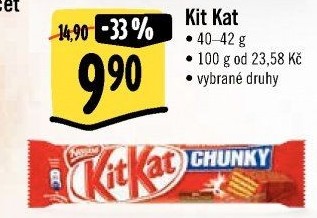 Tyčinka Kit Kat Nestlé